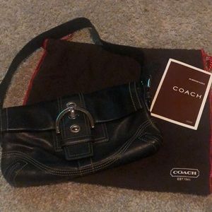 Black Coach purse (small)